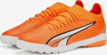 Chaussure de foot 'Ultra Match' PUMA en orange