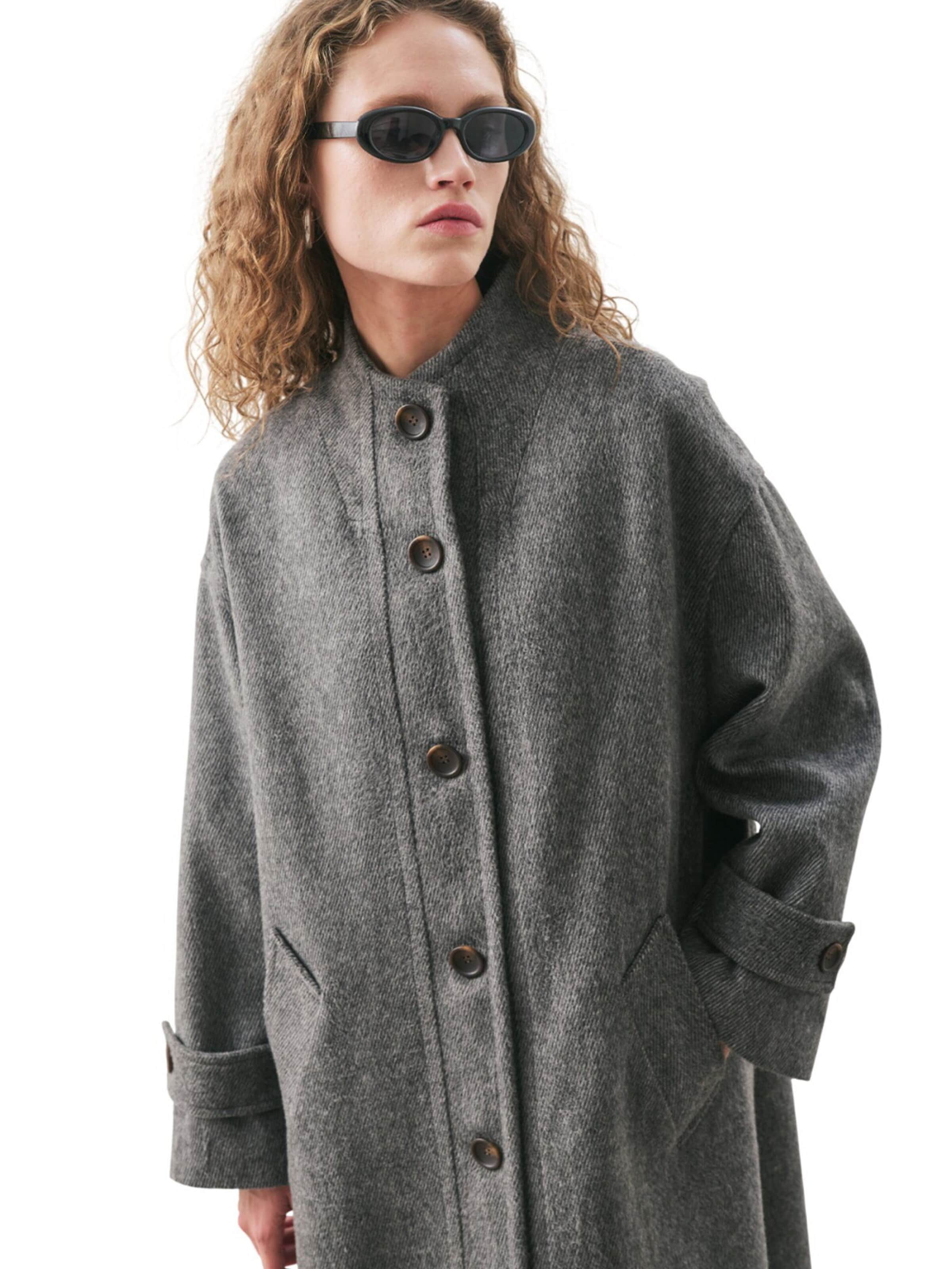 MANUKA Winter Jacket in Grey