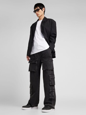 Fit confort Veste de costume 'Eman' WEEKDAY en noir