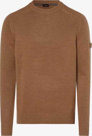 JOOP! Sweater in Brown: front