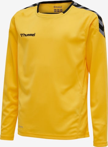 T-Shirt fonctionnel 'Poly' Hummel en jaune