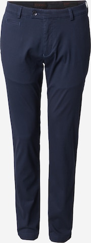 Pantalon chino bugatti en bleu : devant