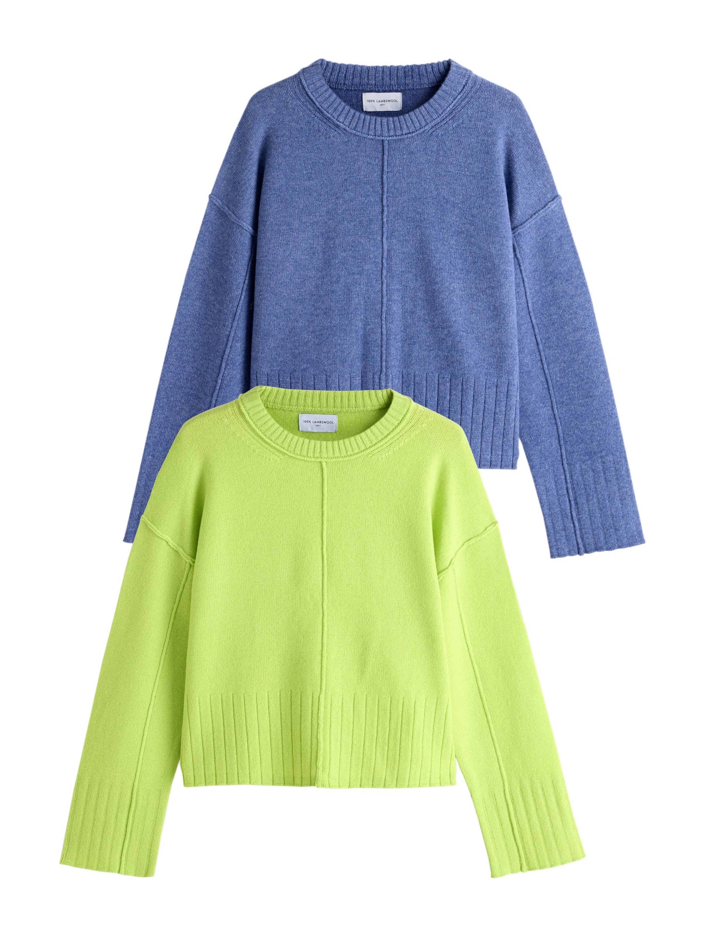 Next Свитер в Синий: спереди