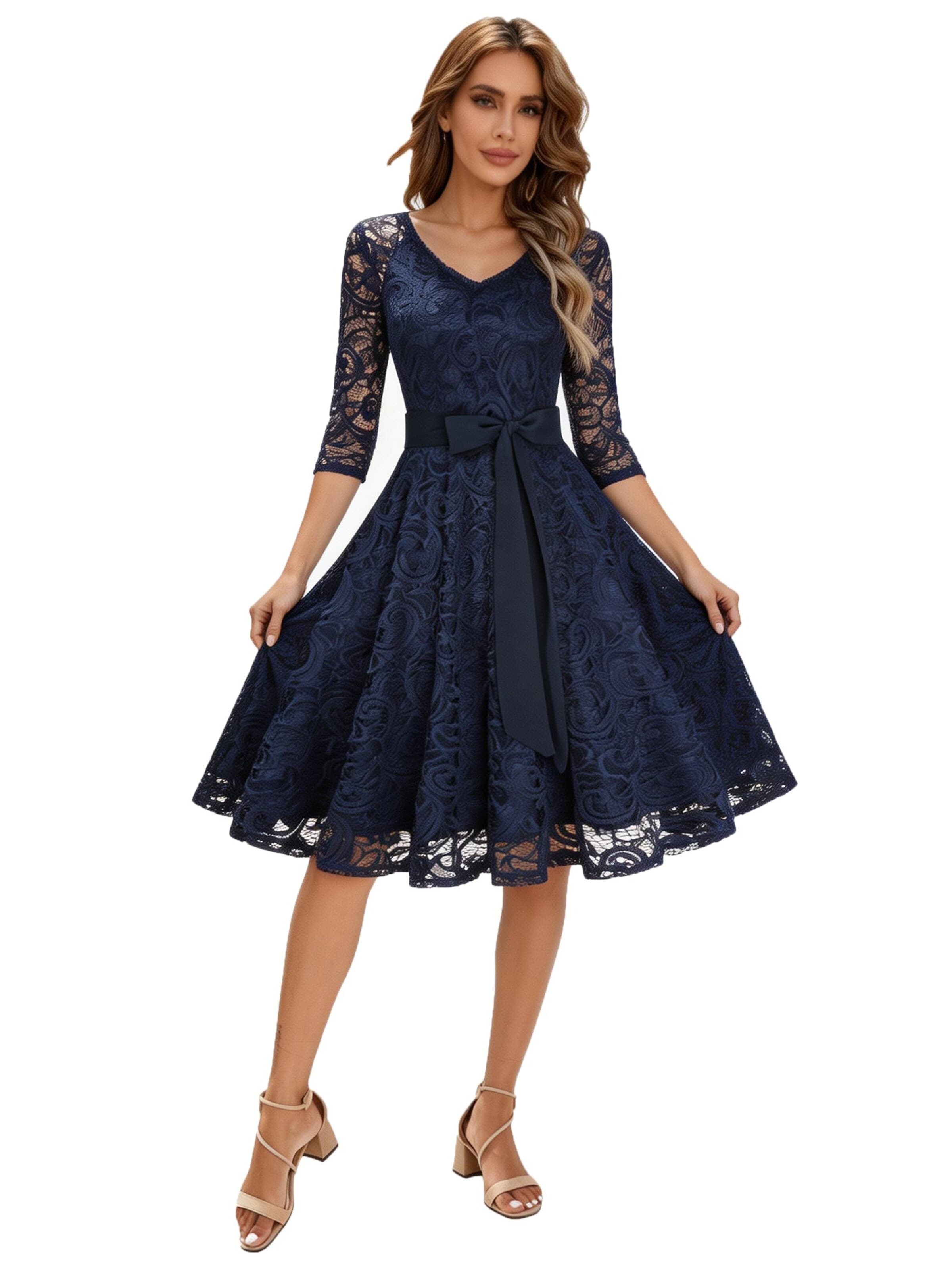 KoJooin Dress in Blue: front
