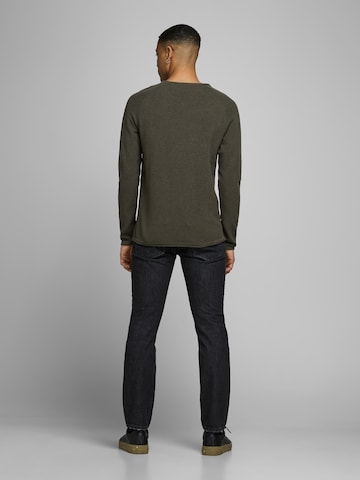 Regular fit Pulover 'Hill' de la JACK & JONES pe verde