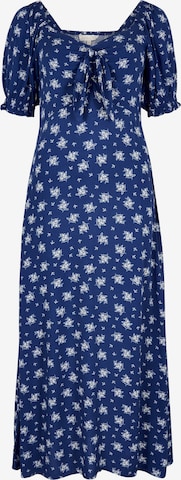 Robe 'Milkmaid' Apricot en bleu : devant