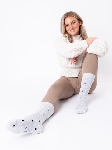 Occulto Socks 'Smilla' in Grey
