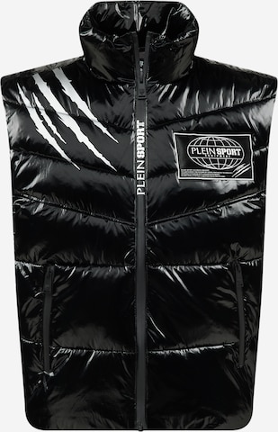 Gilet di Plein Sport in nero: frontale