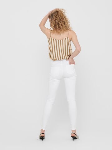 Only Petite Skinny Jeans 'ROYAL' in Wit