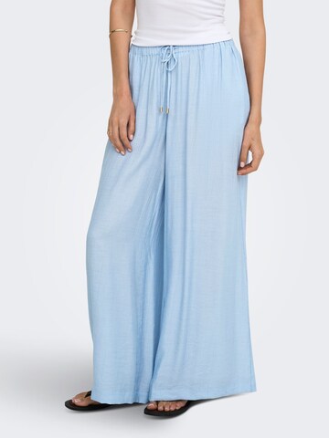 ONLY Loosefit Hose 'ONLGini' in Blau: Vorderseite
