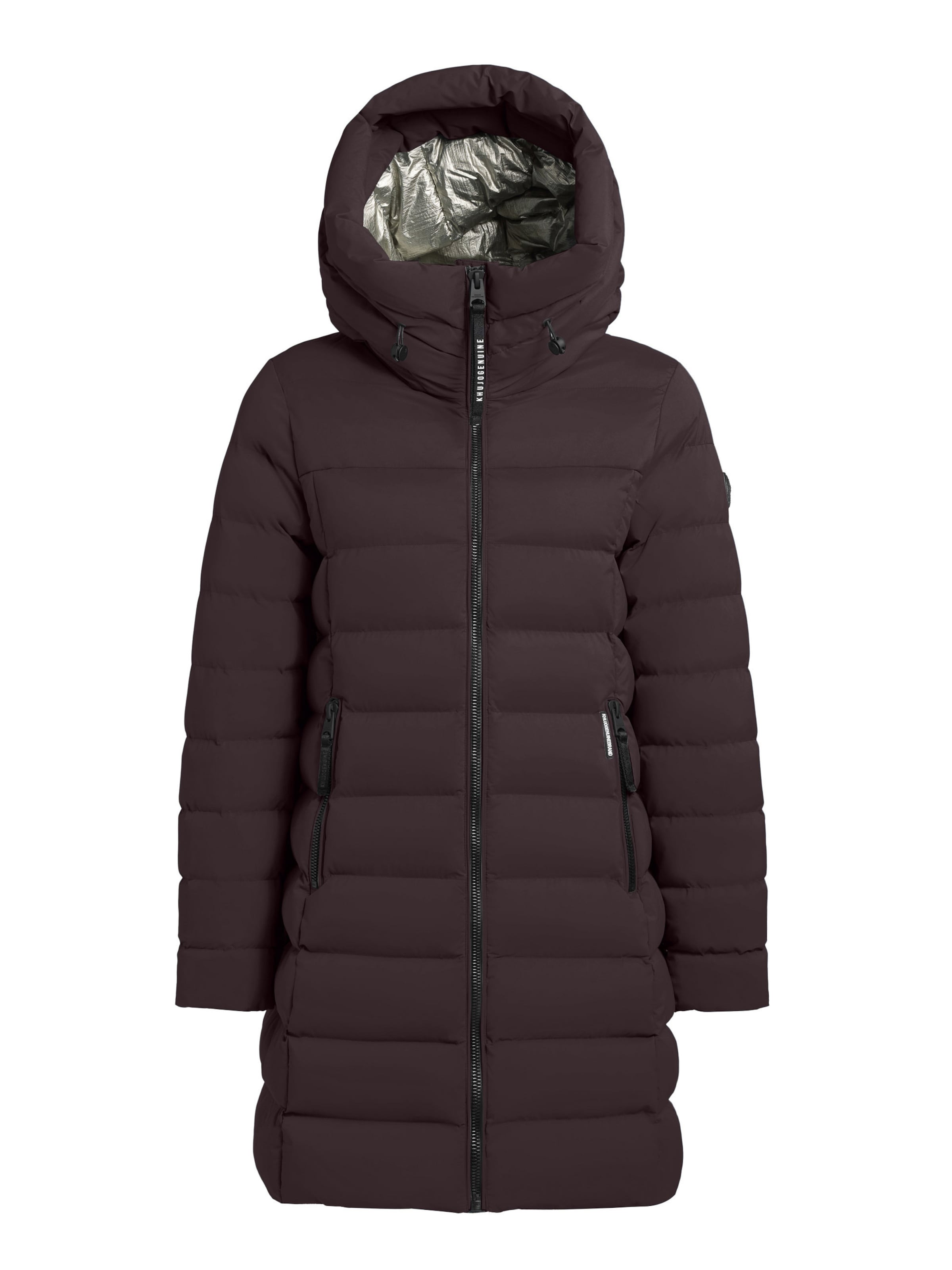 khujo Talvemantel 'Nekar2', värv lilla: eest vaates