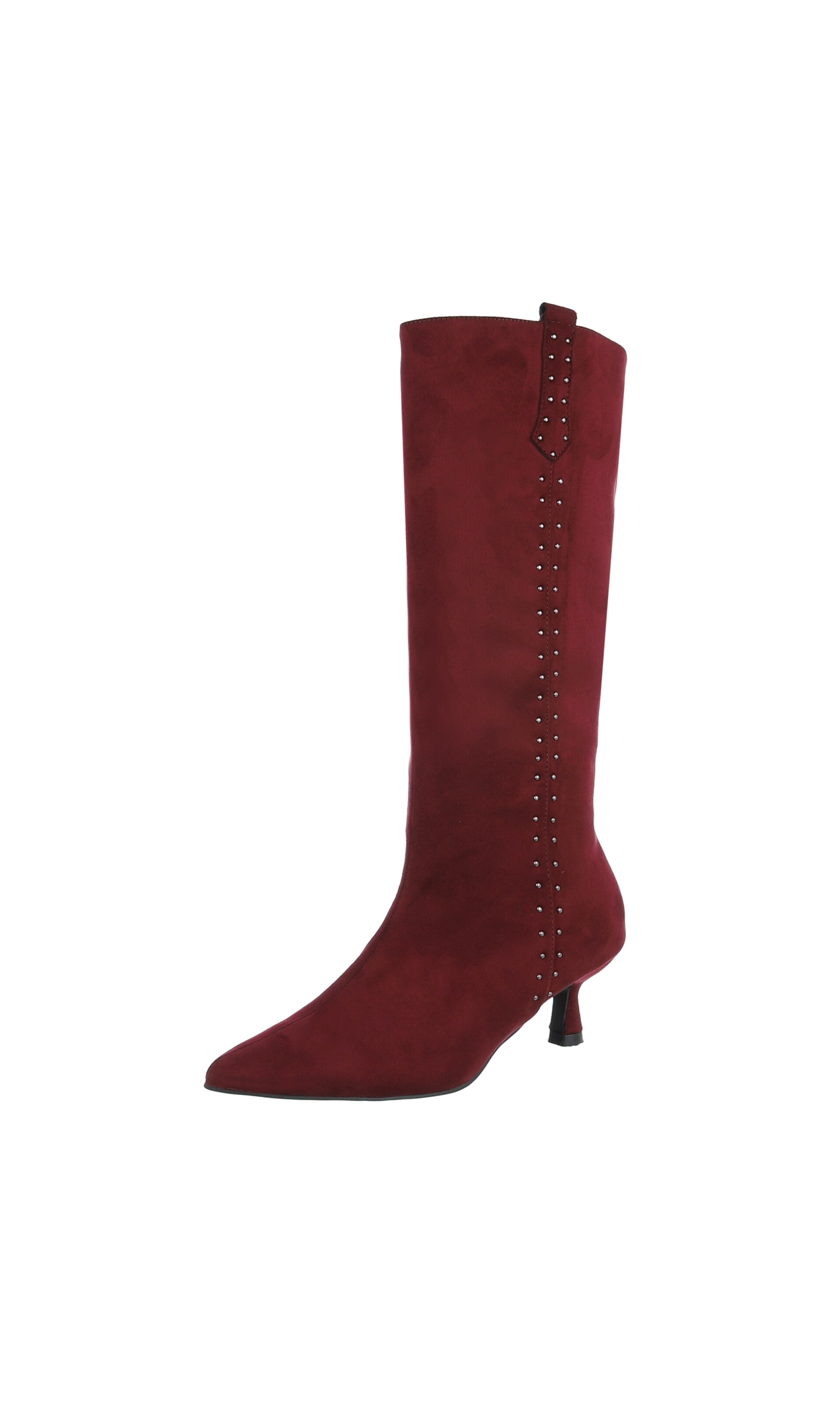 Ital-Design Boots in Red: front