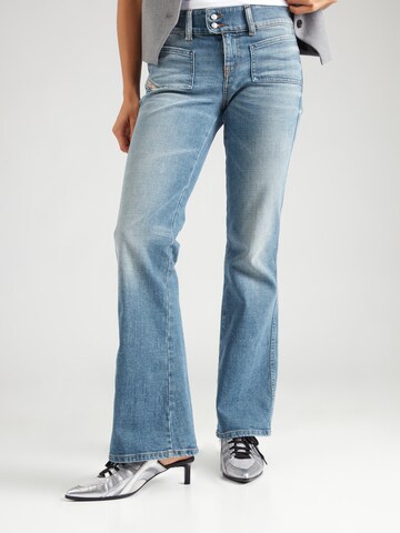 DIESEL Flared Jeans 'HUSH' in Blauw: voorkant