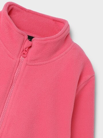 NAME IT Fleece jacket 'Spektra' in Pink