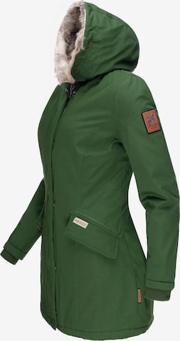 Manteau d’hiver 'Cristal' NAVAHOO en vert