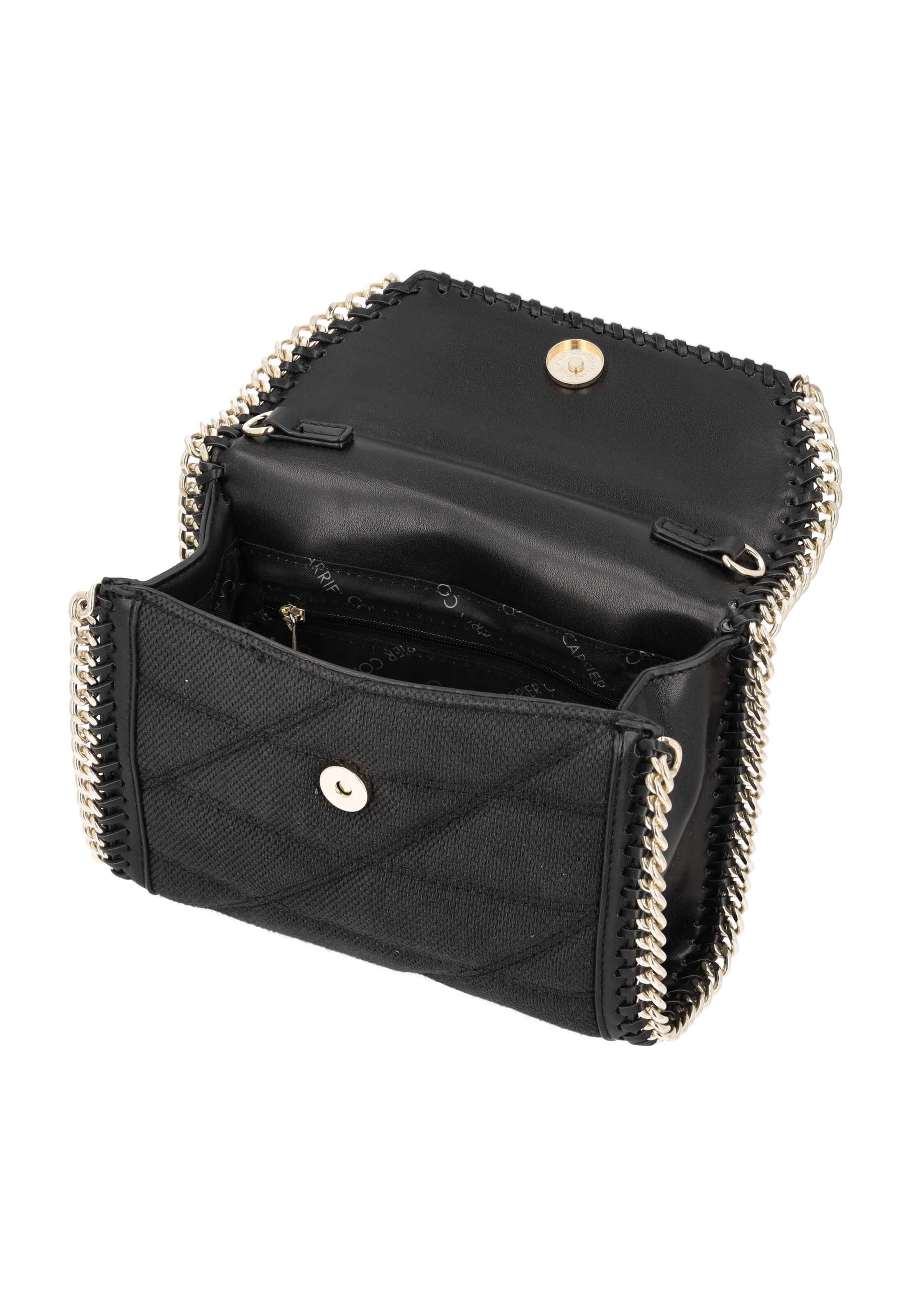 faina Чанта с презрамки в черно