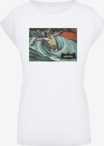F4NT4STIC Shirt 'DC Comis Superhelden Batman TV Serie Whirlpool' in Wit: voorkant
