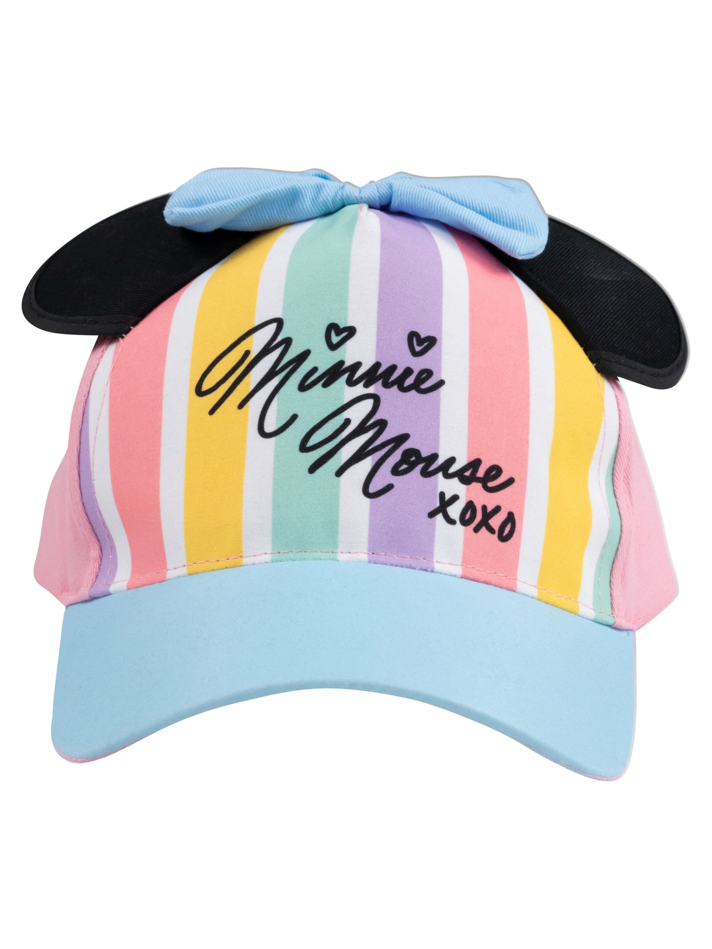 Disney Minnie Mouse Hat 'mit Ohren & Schleife' in Mixed colours: front