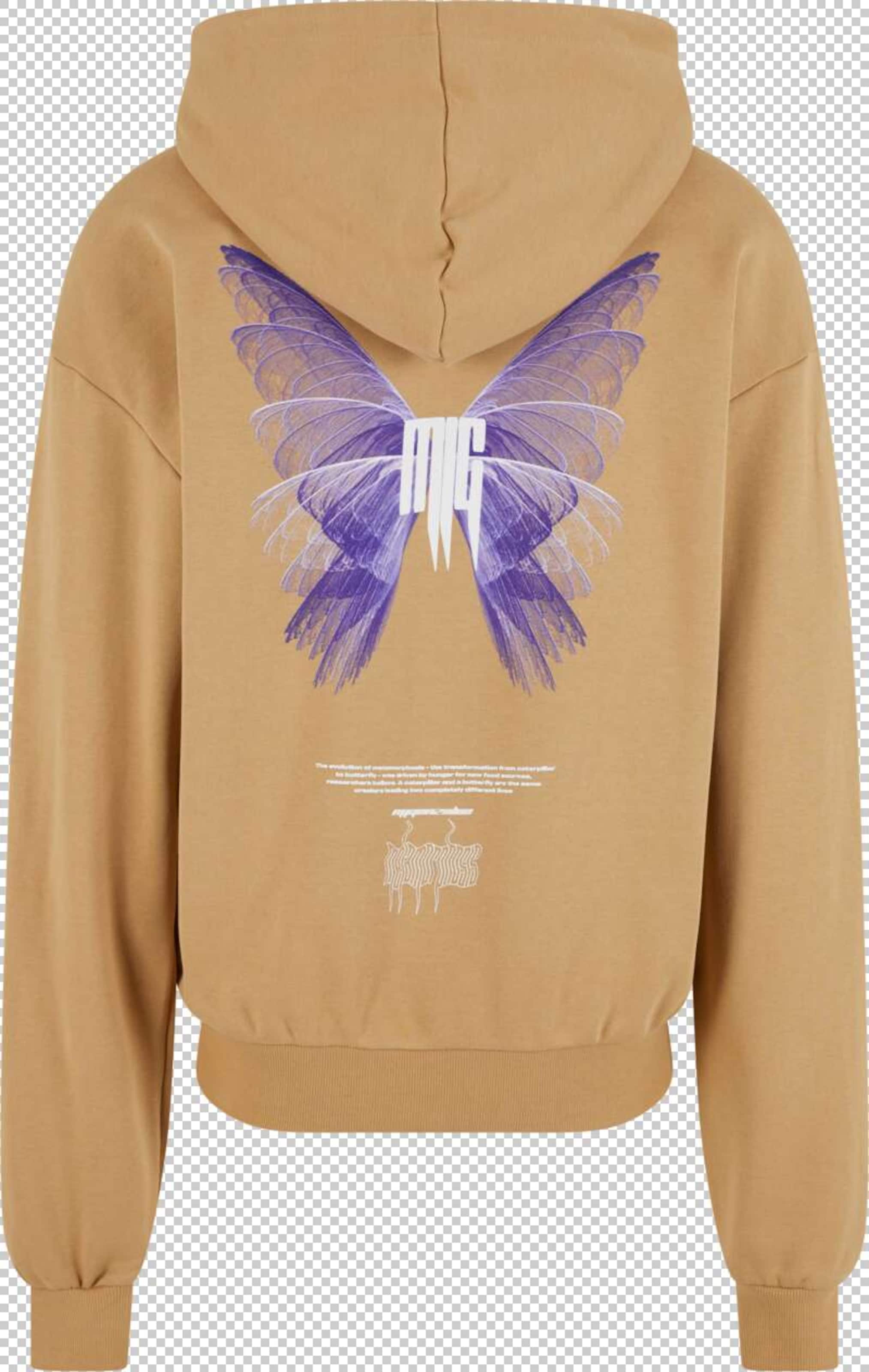 MJ Gonzales - Sweatshirt 'METAMORPHOSE V.2' em bege