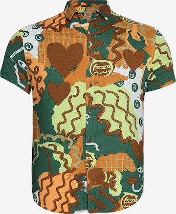 mišri Campus Sutra Standartinis modelis Marškiniai 'Dax': priekis