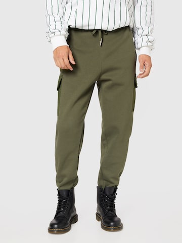ALPHA INDUSTRIES Cargo Pants in Green: front