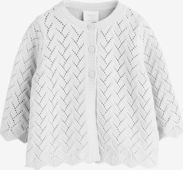 balta Next Kardiganas: priekis