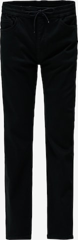 Pantalon Salsa Jeans en noir : devant