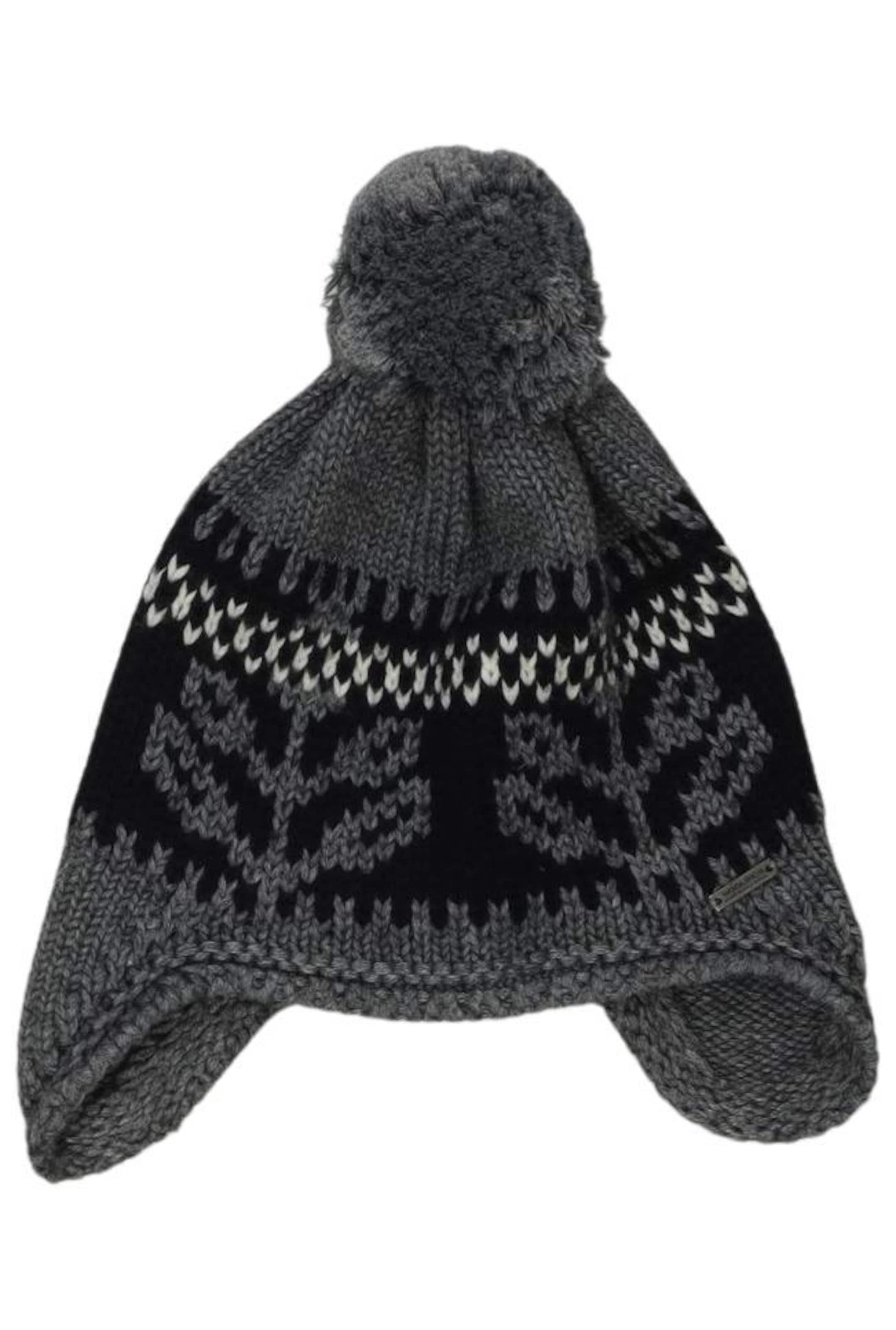 Woolrich Hut oder Mütze M in Grau: Vorderseite