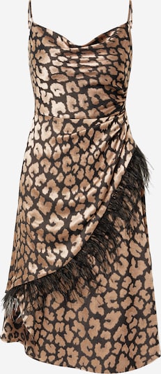 Karen Millen Kleid in sand / dunkelbraun, Produktansicht