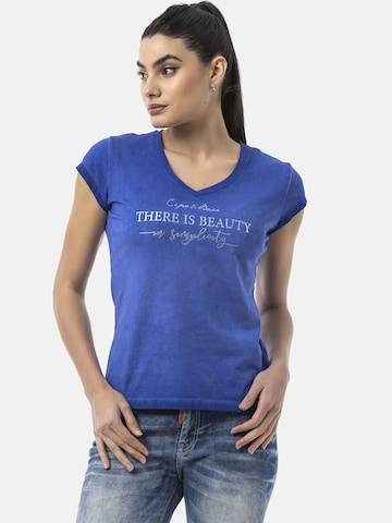 T-shirt 'WT396' CIPO & BAXX en bleu