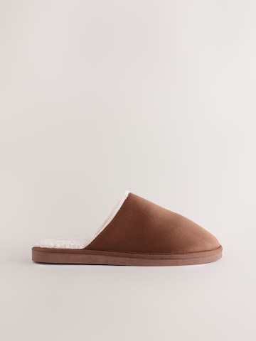 Next Slippers in Brown