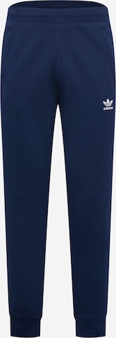 ADIDAS ORIGINALS Zwężany krój Spodnie 'Adicolor Classics 3-Stripes' w kolorze niebieski: przód