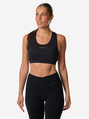 SWEDEMOUNT Bralette Sports Bra 'Core' in Black