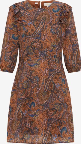 usha FESTIVAL Dress in Brown: front