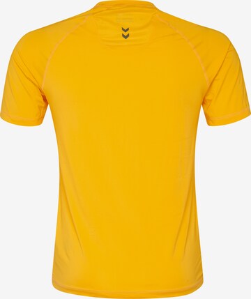 Hummel - Camiseta funcional en amarillo