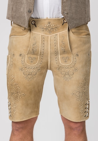 STOCKERPOINT Regular Trachtenhose 'Königstein' in Beige