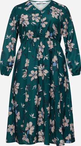 Robe 'Hailey' ABOUT YOU Curvy en vert : devant