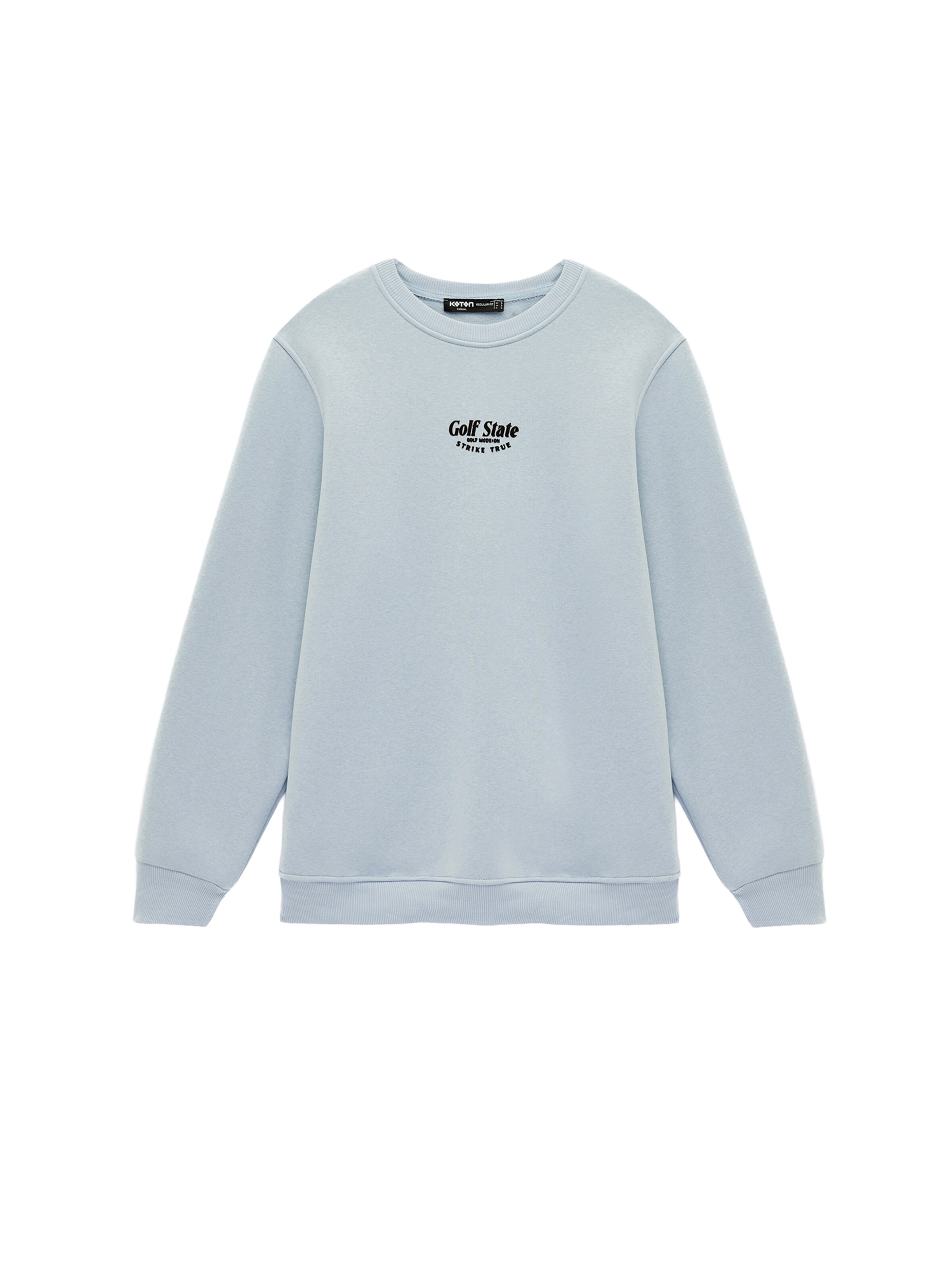 Koton Sweatshirt in XXXL in Light blue / Black, Item view