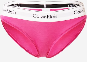 Slip Calvin Klein Underwear en violet : devant