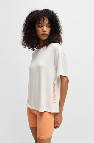 HUGO Short Pajamas in Orange: front
