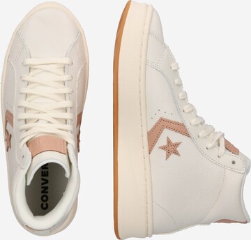 balts CONVERSE Augstie brīvā laika apavi 'Pro Leather Lift Neutral Crafted'