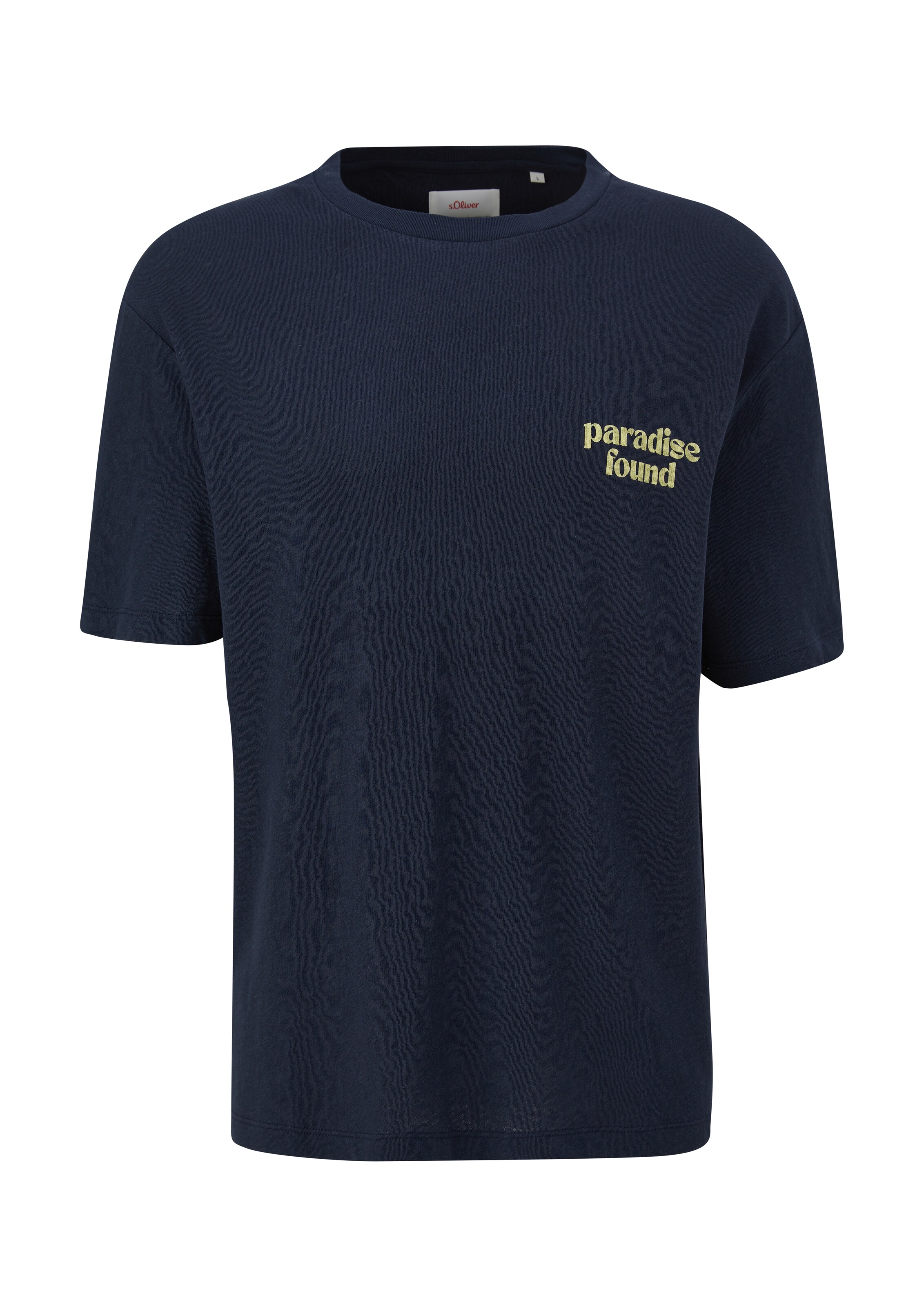 s.Oliver Shirt in Blauw: voorkant