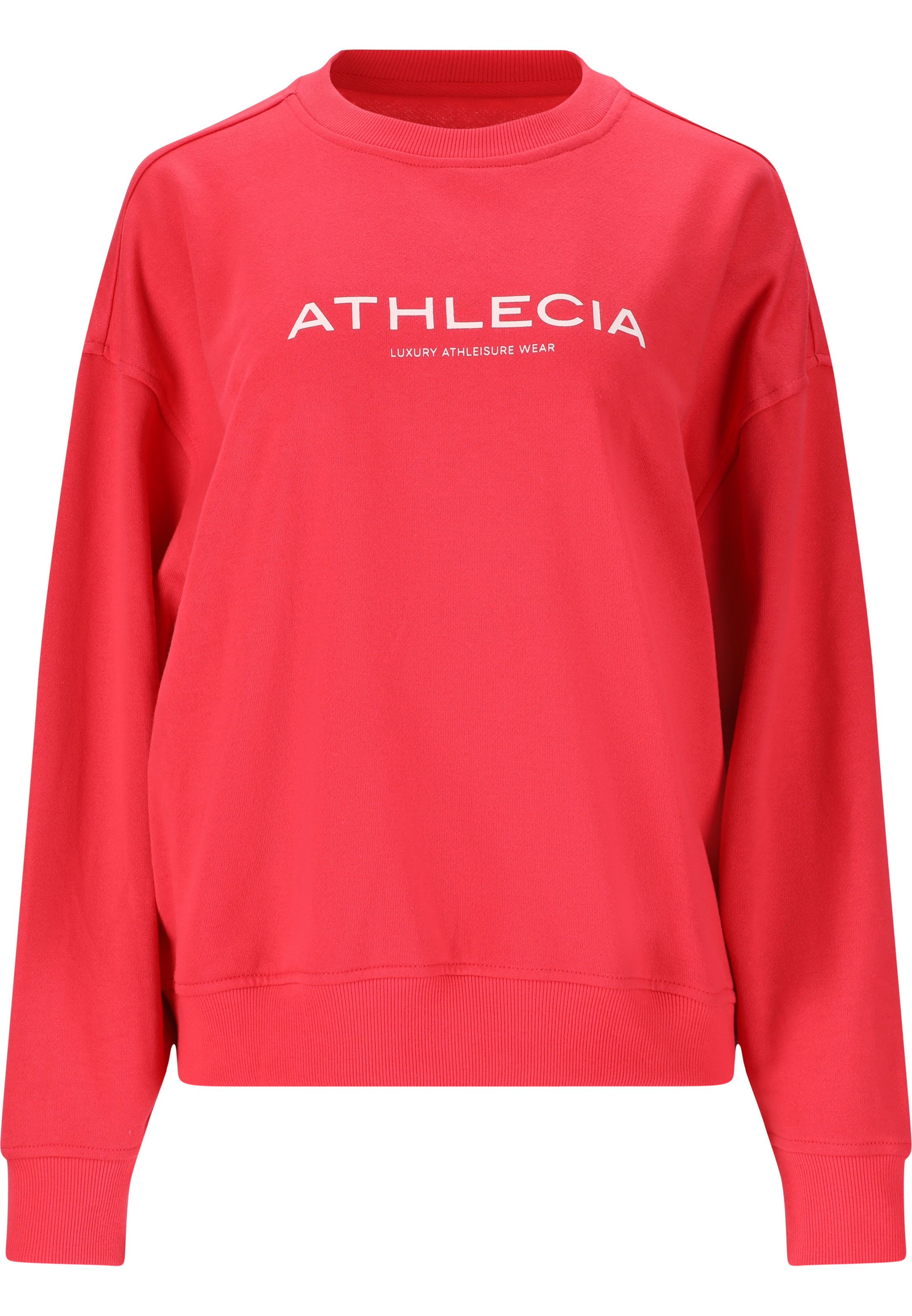 Athlecia Sweatshirt 'Atkins' in Rot: Vorderseite