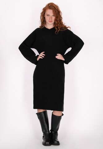 DreiMaster Vintage - Vestido en negro: frente