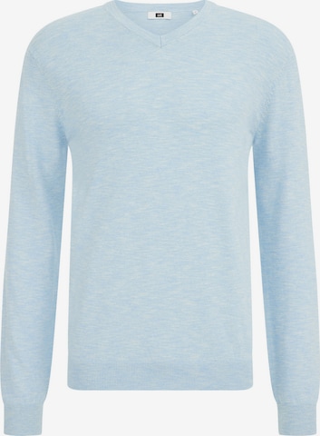 WE Fashion Sweater in Blue: front