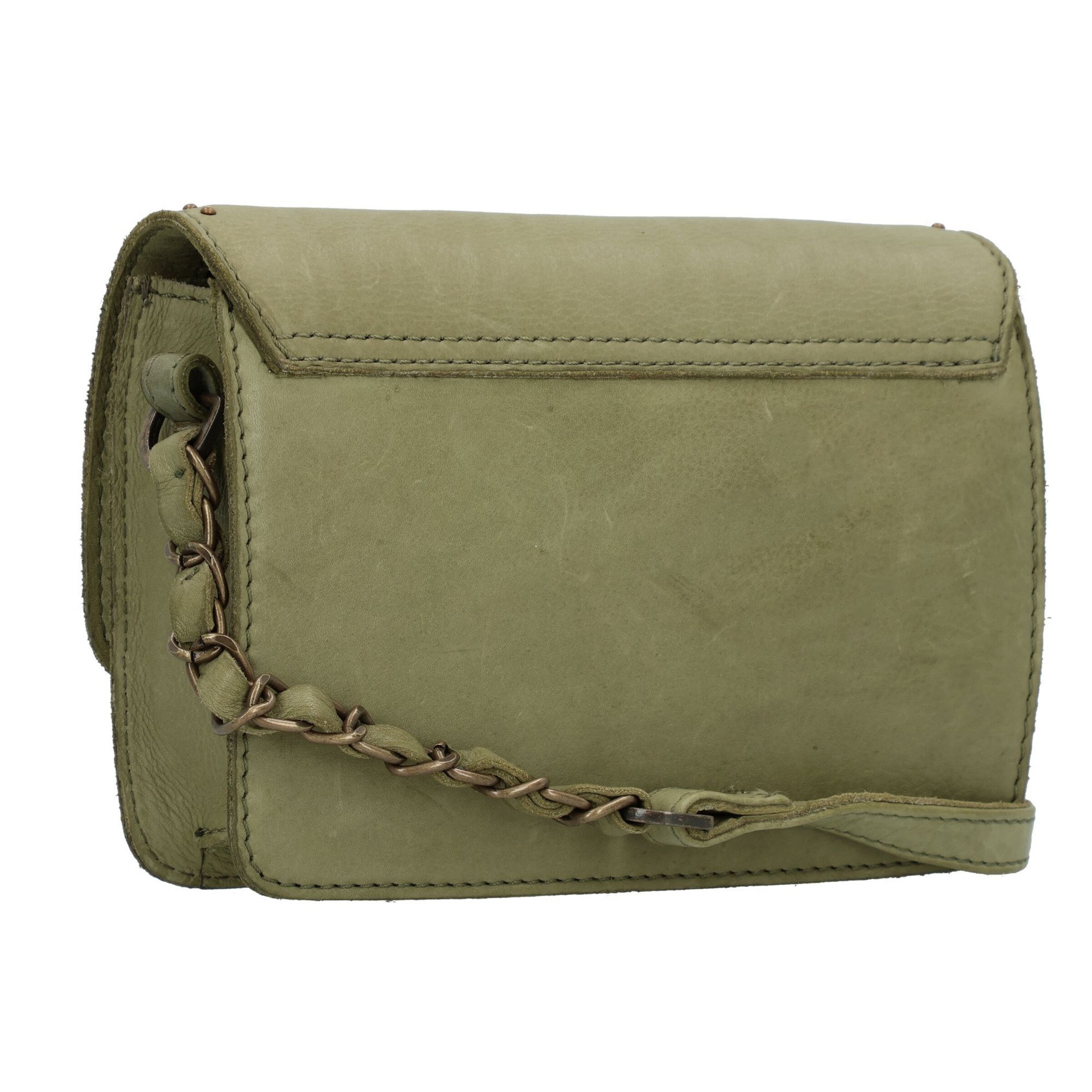 Borsa a tracolla 'Bridgetown ' di Cowboysbag in verde
