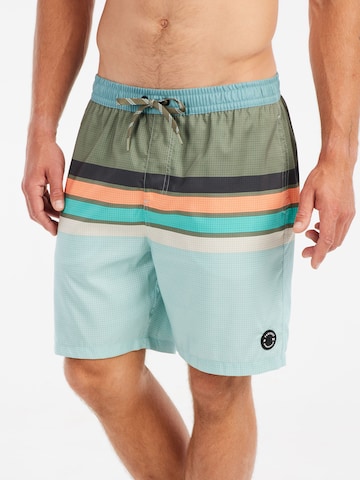 PROTEST Badeshorts 'PRTAvik' in Grün