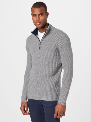 TOM TAILOR Pullover in Grau: predná strana