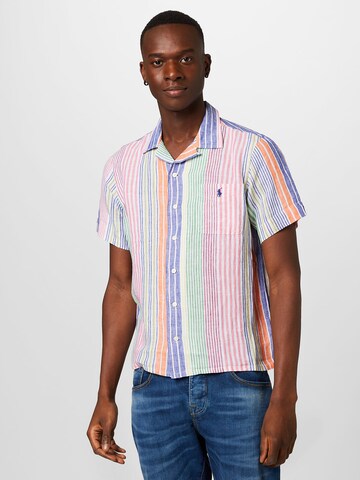 Polo Ralph Lauren - Ajuste regular Camisa 'Clady' en Mezcla de colores: frente