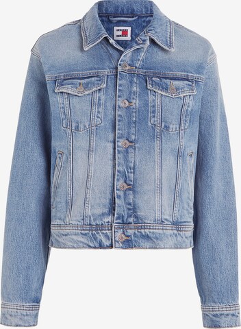 Tommy Jeans Tussenjas in Blauw: voorkant